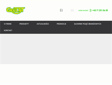 Tablet Screenshot of grulat.com.pl